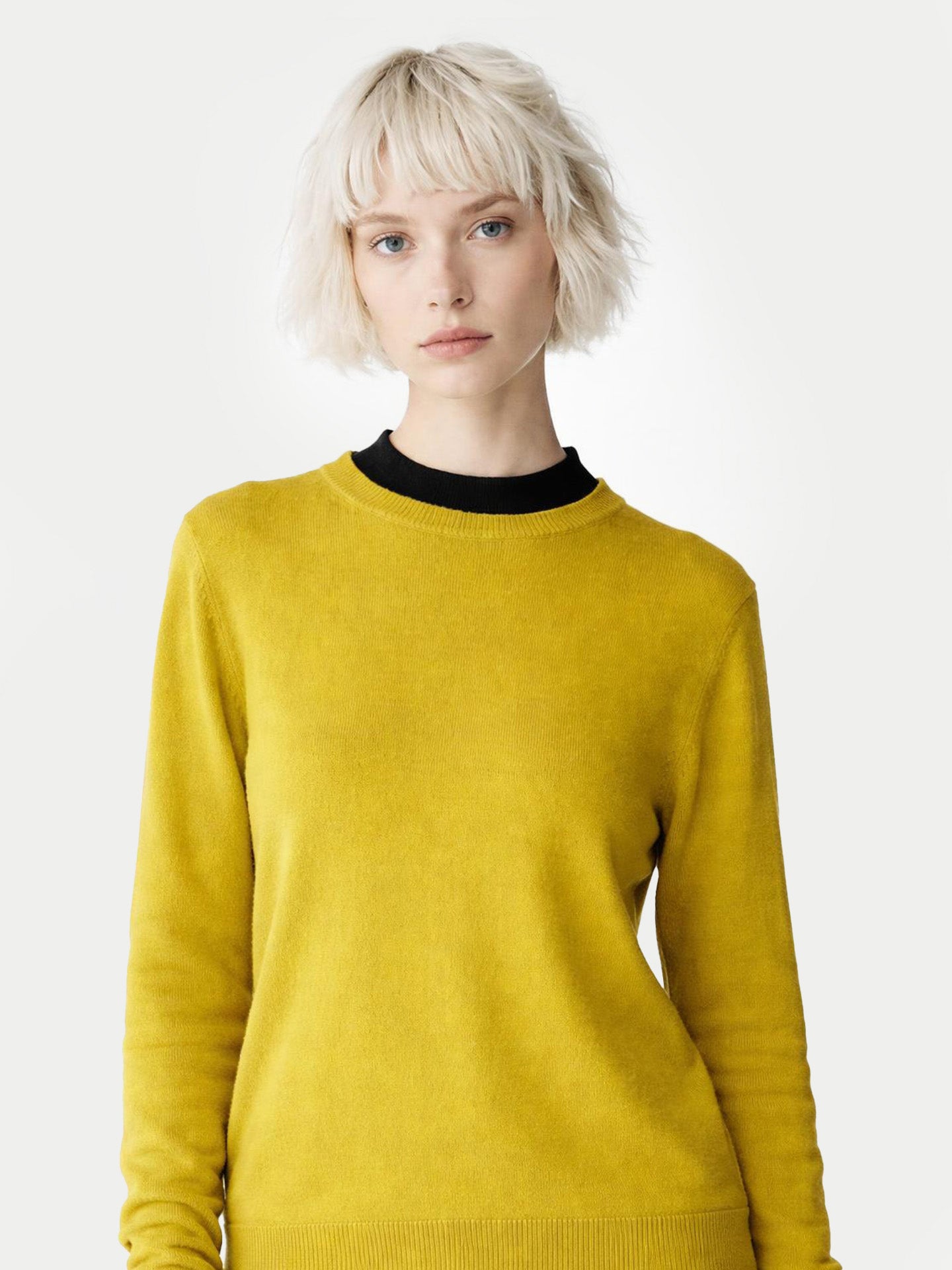 Pull col rond en cachemire Essential pour femmes