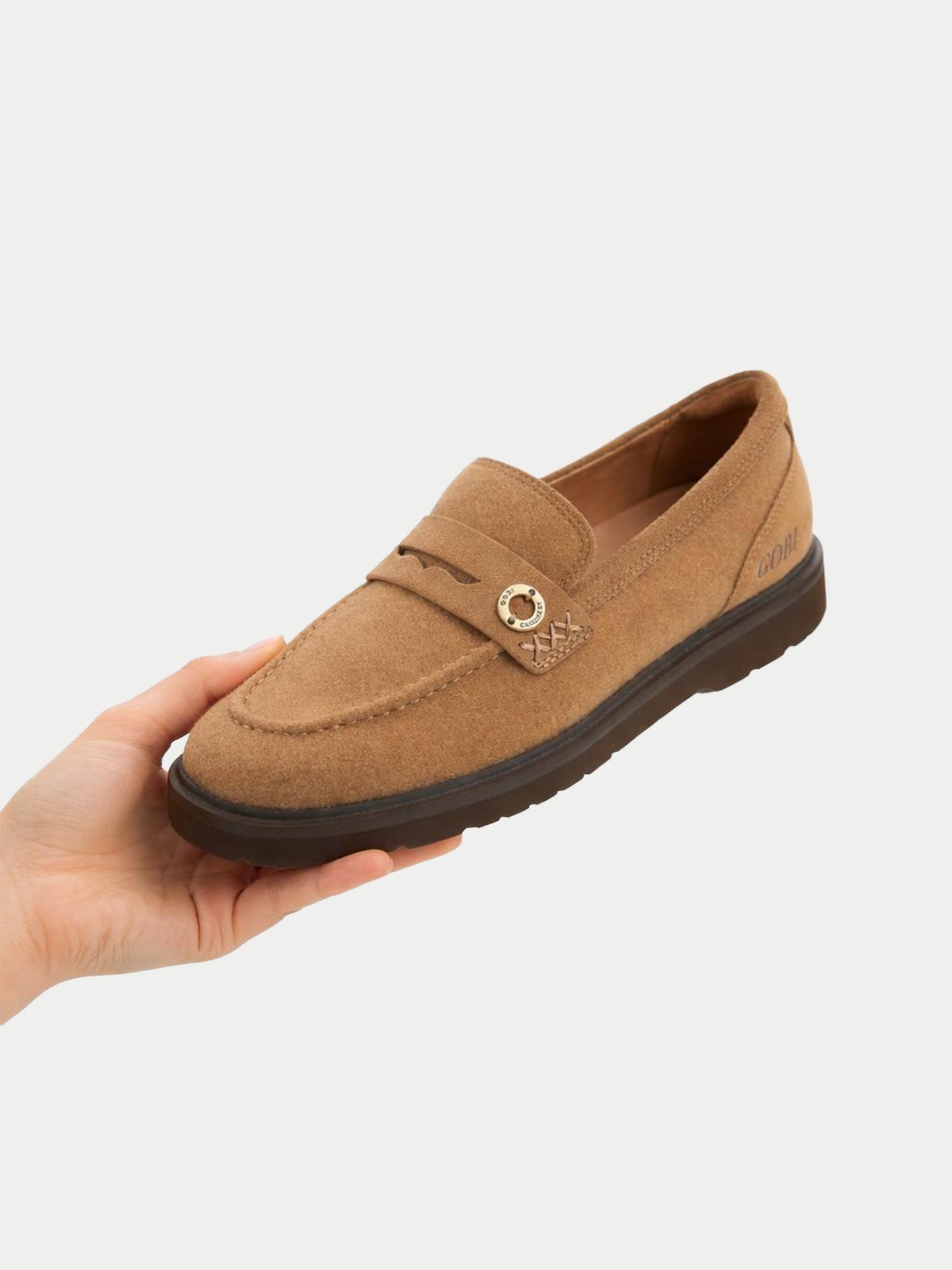 Mocassins en cachemire