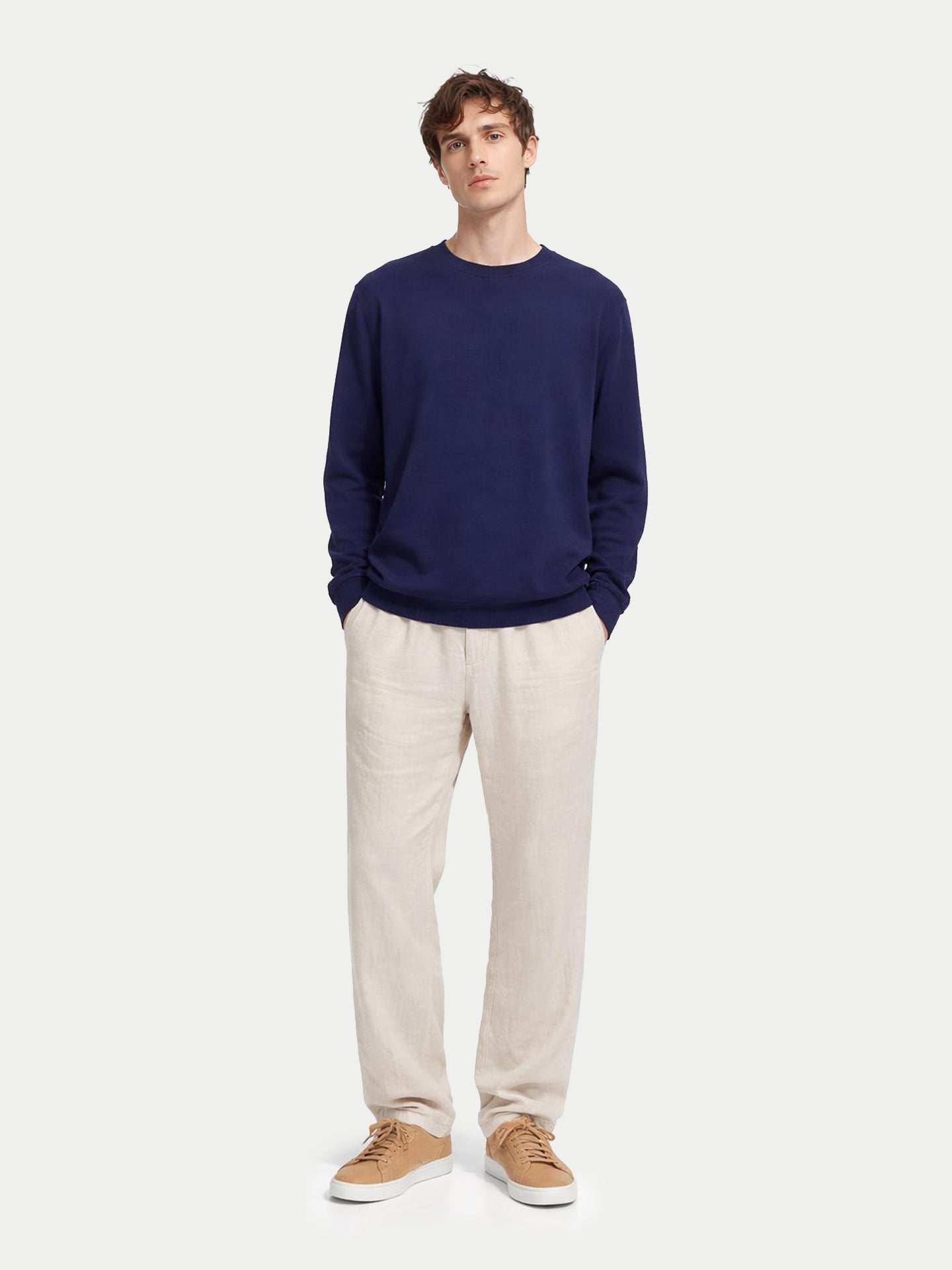 Pull col roulé en cachemire Essential pour hommes