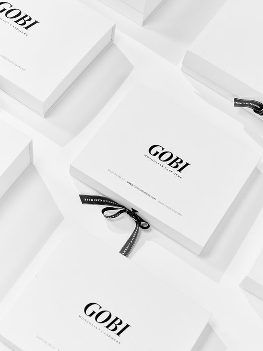 Boîte cadeau de luxe - Gobi Cashmere