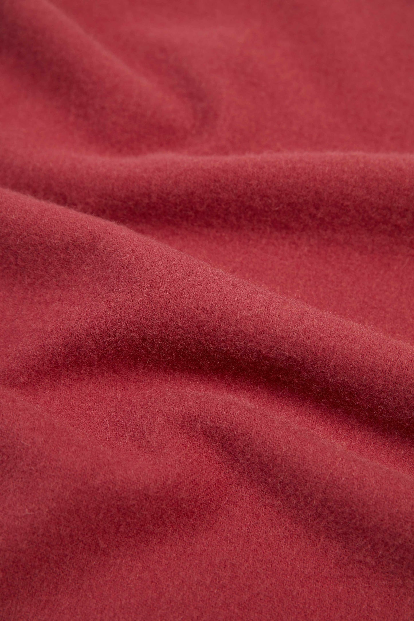 Écharpe avec franges en cachemire pour unisex Rouge - Gobi Cashmere 