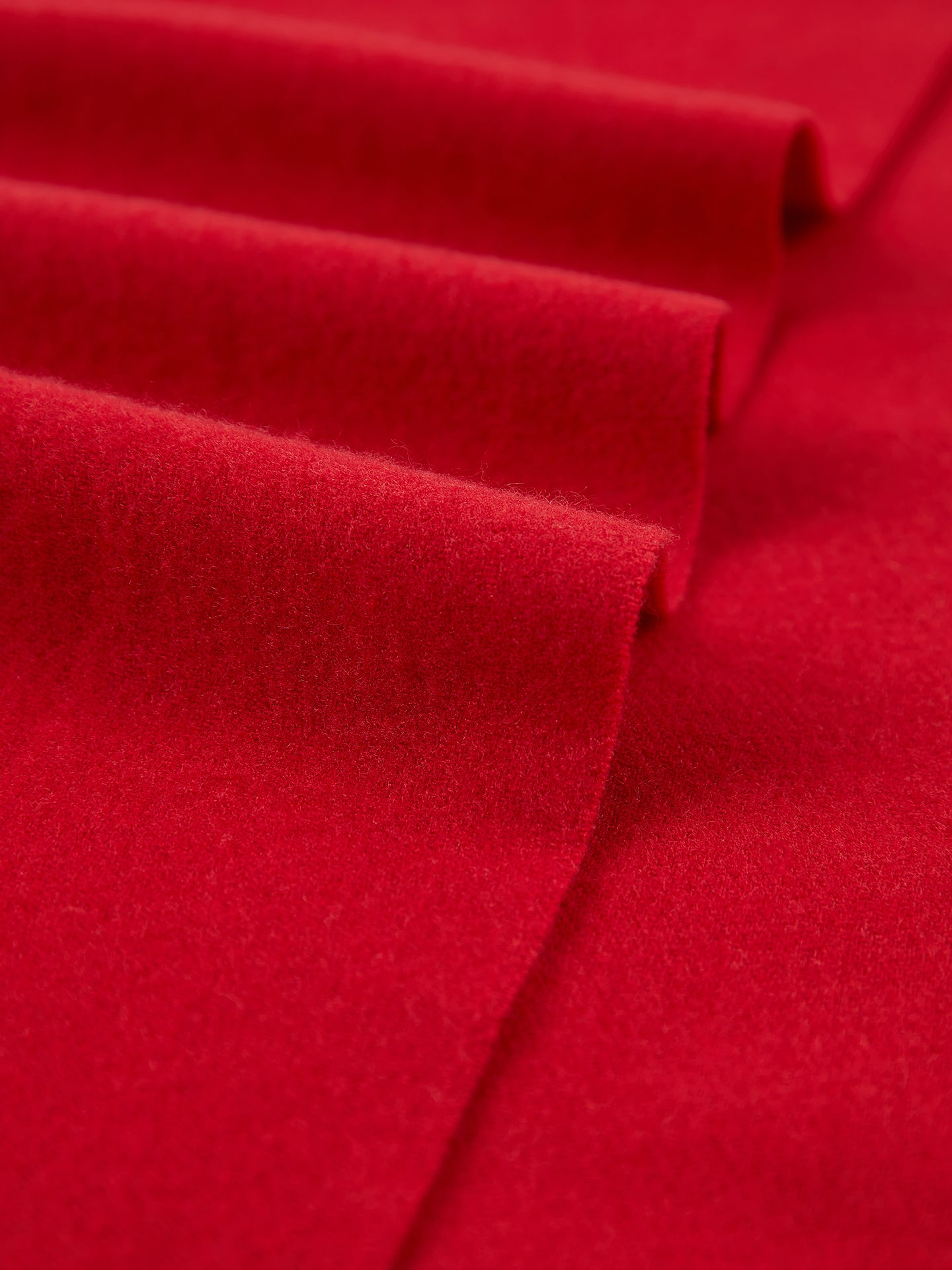Écharpe avec franges en Cachemire unisex , couleur Rouge - Gobi Cashmere